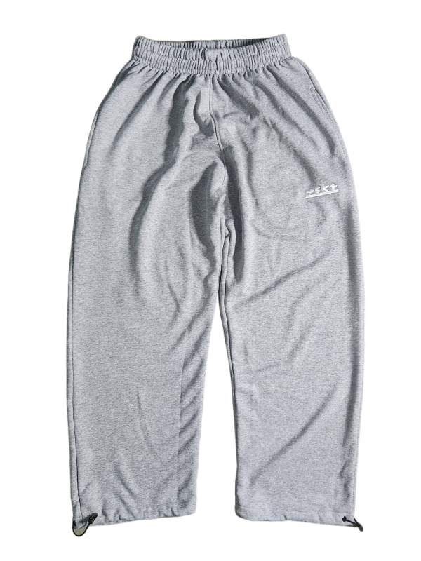 GREY BAGGY JOGGERS